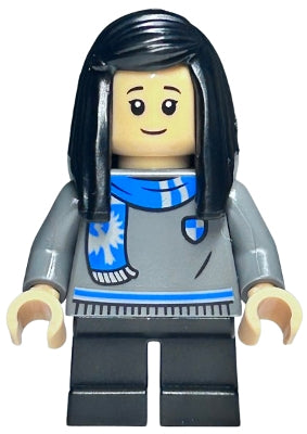 Preowned LEGO® Minifigure – Harry Potter hp522 Cho Chang - Ravenclaw Sweater and Scarf, Black Short Legs