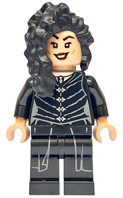 Preowned LEGO® Minifigure – Harry Potter hp533 (Bellatrix Lestrange - Black Robe, Printed Legs)