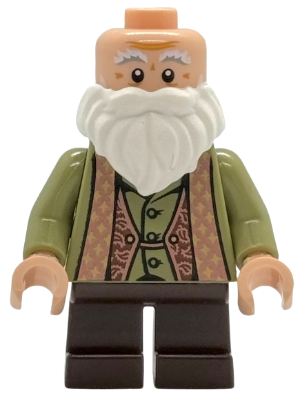 Preowned LEGO® Minifigure – Harry Potter hp536 (Professor Filius Flitwick - Olive Green Suit, Dark Brown Short Legs)