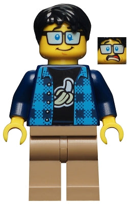 Preowned LEGO® Minifigure – Hidden Side hs020 Paul