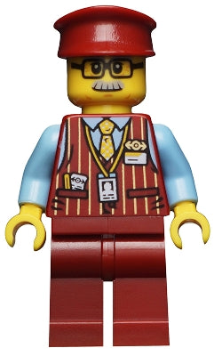 Preowned LEGO® Minifigure – Hidden Side hs022 Chuck