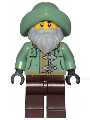 Preowned LEGO® Minifigure – Hidden Side hs054 Claus Stormward
