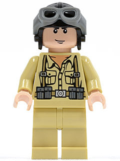 Preowned LEGO® Minifigure – Indiana Jones iaj003 German Soldier 1