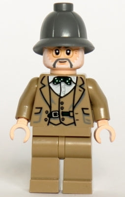 Preowned LEGO® Minifigure – Indiana Jones iaj047 Professor Henry Jones Sr. Dark Bluish Gray
