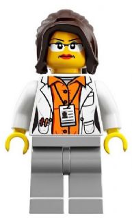 LEGO® Minifigure LEGO® Ideas idea011 Research Scientist Female White Lab Coat