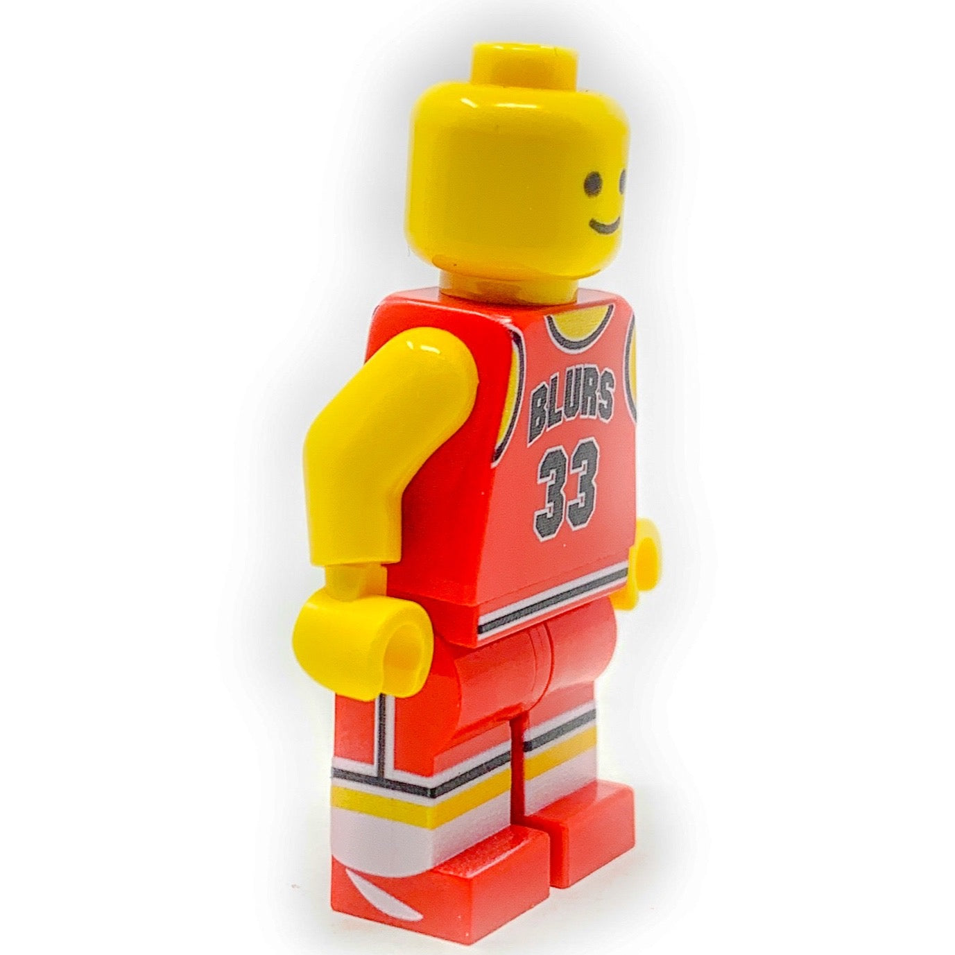Brickshow Shop Custom LEGO® Minifigure – #33 Chicago Blurs - B3 Customs® Basketball Player Collectible