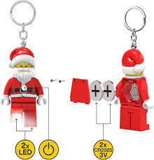 LEGO® Minifigures™ Keychain Light Santa