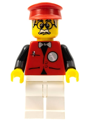 Preowned LEGO® Minifigure – Island Xtreme Stunts ixs005 Xtreme Stunts Infomaniac