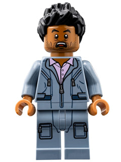Preowned LEGO® Minifigure – Jurassic World jw003 Simon Masrani Sand Blue Jumper