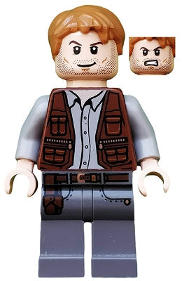 Preowned LEGO® Minifigure – Jurassic World jw011 Owen Grady Leather Vest