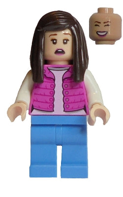 Preowned LEGO® Minifigure – Jurassic World jw051 Tourist Pink Jacket