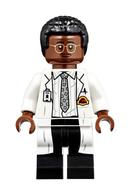 Preowned LEGO® Minifigure – Jurassic World jw058 Ray Arnold White Lab Coat