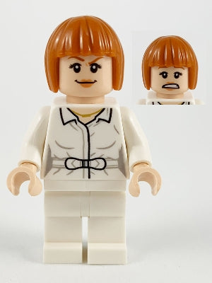 Preowned LEGO® Minifigure – Jurassic World jw062 Claire Dearing White Shirt Closed