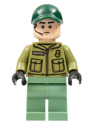 Preowned LEGO® Minifigure – Jurassic World jw091 Wildlife Guard