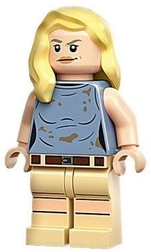 Preowned LEGO® Minifigure – Jurassic World jw110 Dr. Ellie Sattler Sand Blue Sleeveless Shi