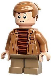 Preowned LEGO® Minifigure – Jurassic World jw113 Tim Murphy Medium Nougat Shirt