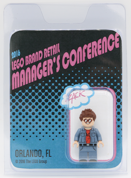 LEGO® Brand lbrmc2016-1 LEGO Brand Retail Manager's Conference 2016, Zack Blister Pack, Orlando, FL
