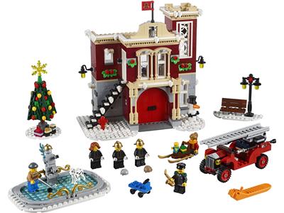 LEGO® Creator 10263 Winter Village Fire Station Building Kit