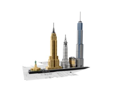 LEGO® Architecture 21028 - New York City Preowned Building Kit