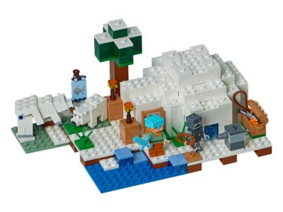 LEGO® Minecraft 21142 The Polar Igloo Building Kit