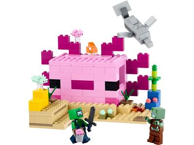 LEGO® Minecraft 21247 The Axolotl House Building Kit