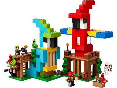 LEGO® Minecraft 21282 - The Parrot Houses Building Kit