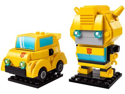 LEGO® BrickHeadz 40804 - Bumblebee Robot & Vehicle Preowned Building Kit