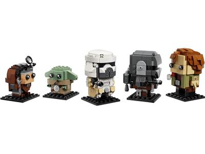 LEGO® BrickHeadz 40856-1 The Mandalorian and Grogu: Allies & Villains
