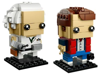 LEGO® BrickHeadz 41611-1 - Marty McFly & Doc Brown
