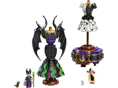LEGO® Disney 43262 - Maleficent's and Cruella de Vil's Dresses Building Kit