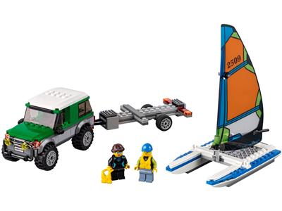 LEGO® City 60149-1 4x4 with Catamaran