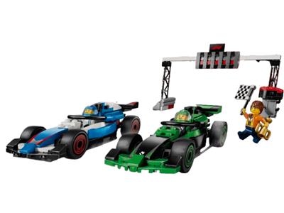 LEGO® City 60474 - F1 Grid with VCARB & Sauber Race Cars Preowned Building Kit