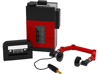 LEGO® Promotional 6471612 - Tape Player/Cassette Player Preowned Building Kit