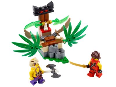 LEGO® NINJAGO 70752 - Jungle Trap Preowned Building Kit