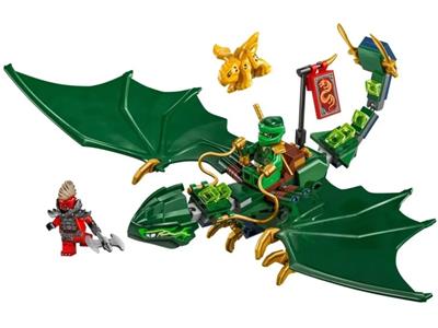 LEGO® NINJAGO 71829 - Lloyd's Green Forest Dragon Preowned Building Kit