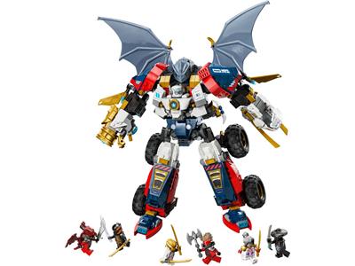 LEGO® NINJAGO 71834 - Zane's Ultra Combiner Mech Preowned Building Kit