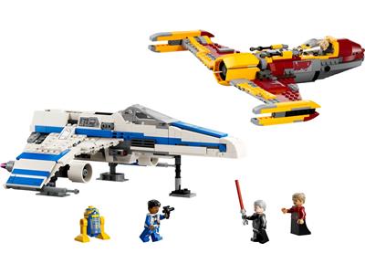 LEGO® Star Wars 75364-1 New Republic E-Wing vs. Shin Hatis Starfighter