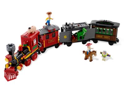 LEGO® Toy Story 7597 - Western Train Chase Preowned Building Kit