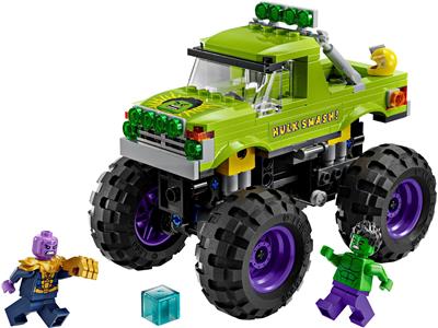 LEGO® Marvel Super Heroes 76312 - Hulk Monster Truck vs. Thanos Preowned Building Kit