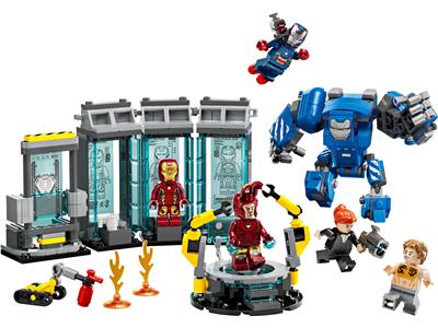 LEGO® Marvel Super Heroes 76315 - Iron Man's Hall of Armor Preowned Building Kit
