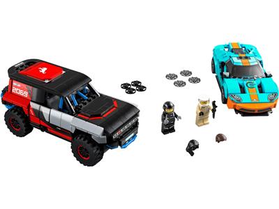 LEGO® Speed Champions 76905-1 - Ford GT Heritage Edition and Bronco R