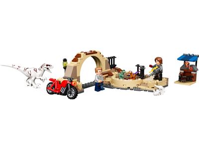 LEGO® Jurassic World 76945 Atrociraptor Dinosaur Bike Chase Building Kit