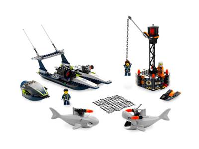 LEGO® Agents 8633 - Mission 4 Speedboat Rescue Preowned Building Kit