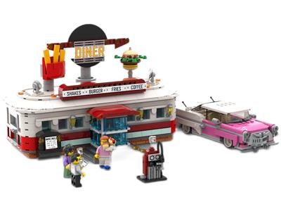 LEGO® BrickLink 910011-1 1950s Diner