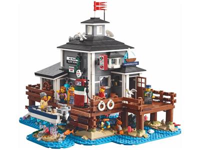 LEGO® BrickLink 910040 - Harbormaster's Office Preowned Building Kit