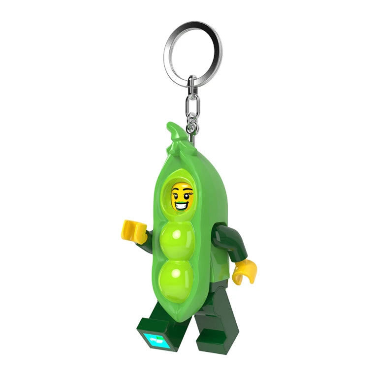 LEGO® Large 3 Inch Tall Figure Keychain Light - Peapod Costume Girl (KE241H)
