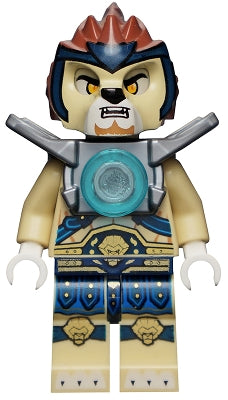 Preowned LEGO® Minifigure – LEGENDS OF CHIMA loc006 Lennox Flat Silver Armor