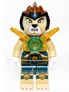 Preowned LEGO® Minifigure – LEGENDS OF CHIMA loc025 Lennox Pearl Gold Armor