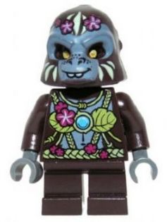 Preowned LEGO® Minifigure – LEGENDS OF CHIMA loc036 GLoona