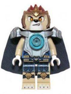 Preowned LEGO® Minifigure – LEGENDS OF CHIMA loc043 Laval Heavy Armor Cape